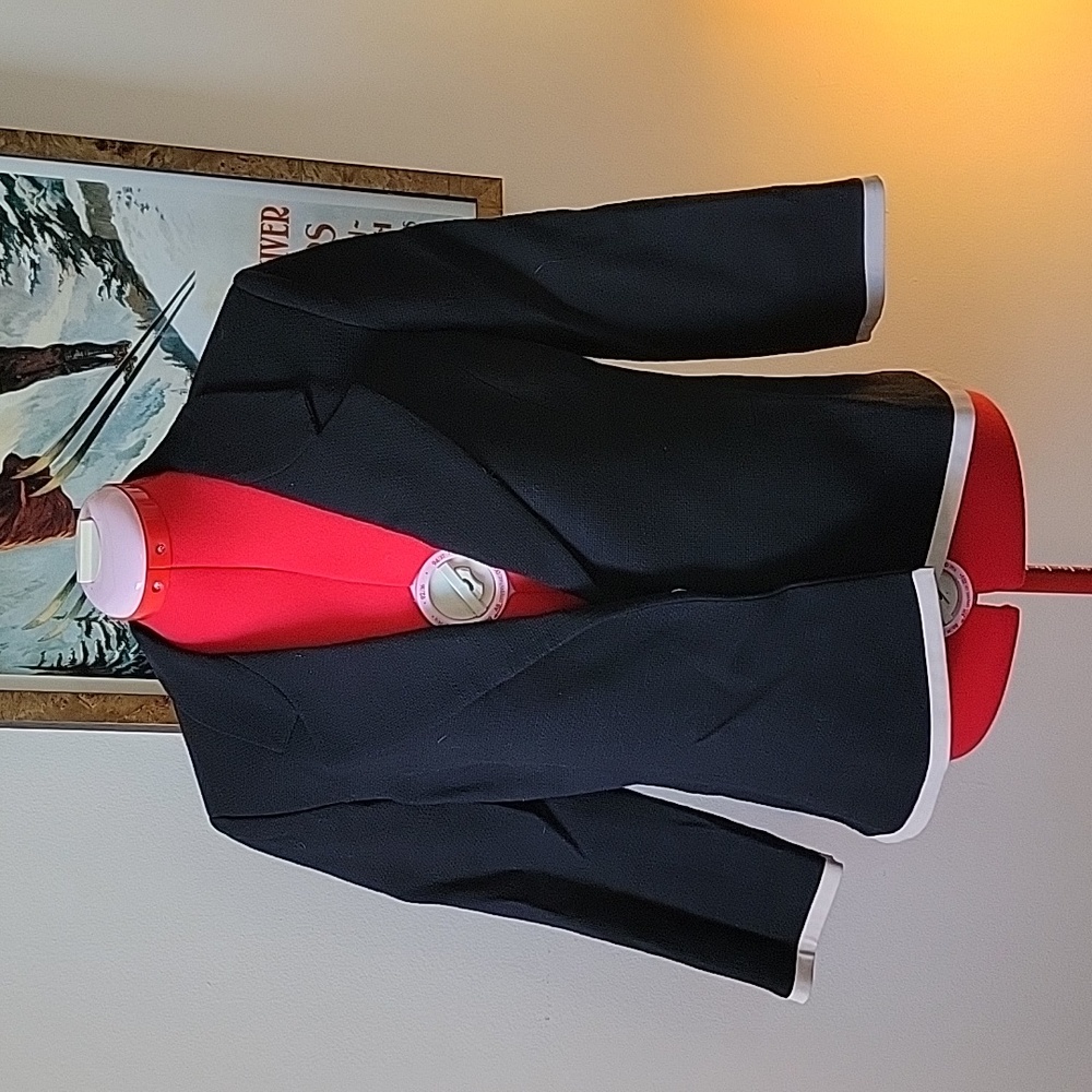 NWT Black Linen Jacket